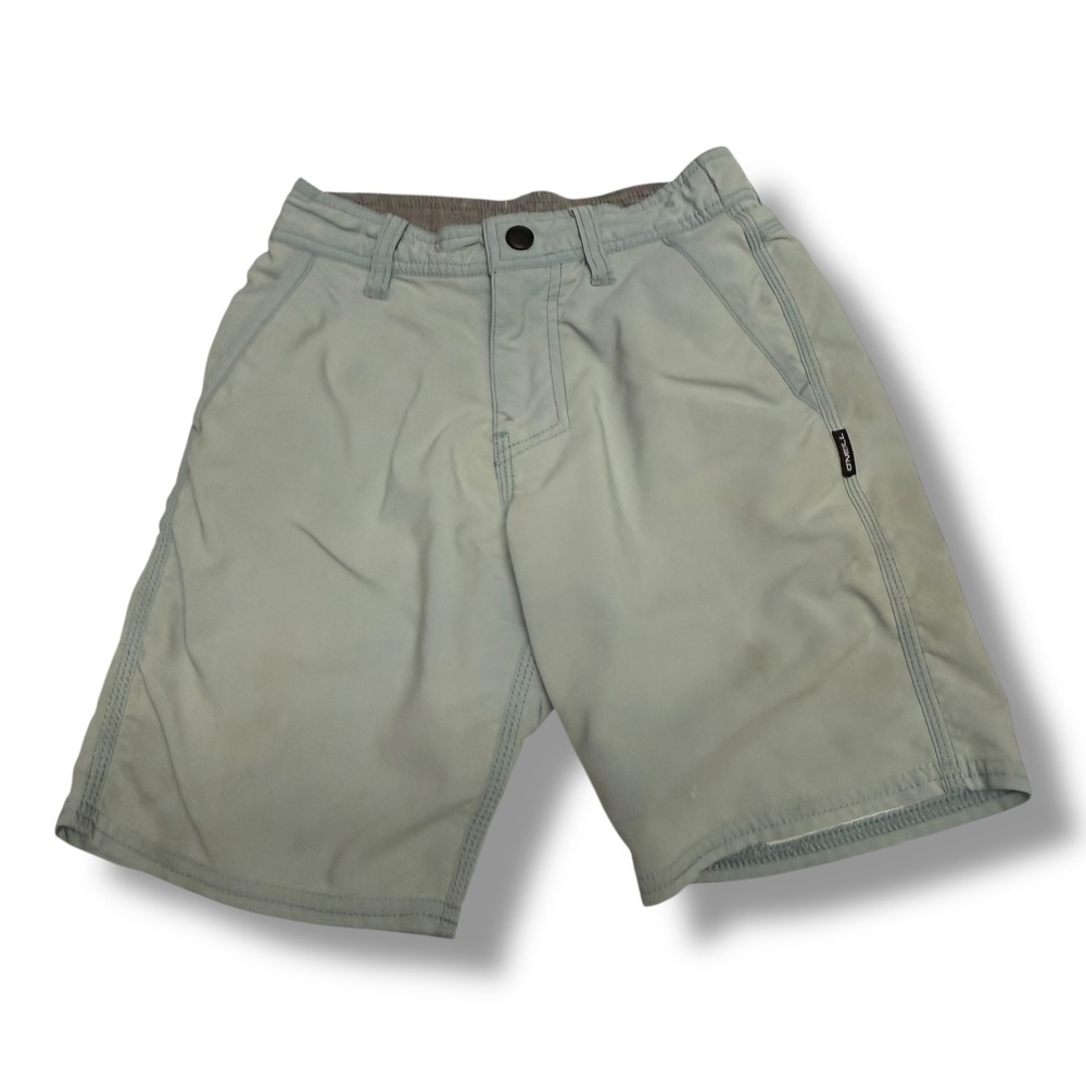O'Neill Kids Hybrid Walkshorts Sage Green Stretch Boardshorts Size 5/6